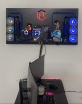 Case máy tính treo tường làm logo theo yêu cầu - Wall PC Custom